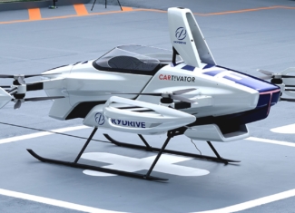 El coche volador SD-03 suelta lastre