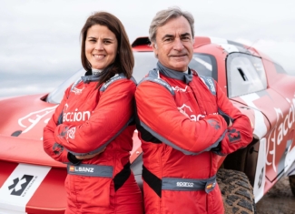 Carlos Sainz y Laia Sanz juntos al volante en Extreme E