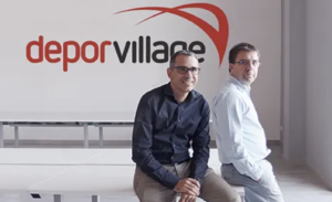Xavier Pladellorens y Àngel Corcuera, fundadores de Deporvillage