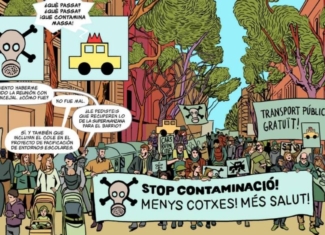 El cómic que dibuja una Barcelona más sostenible y saludable