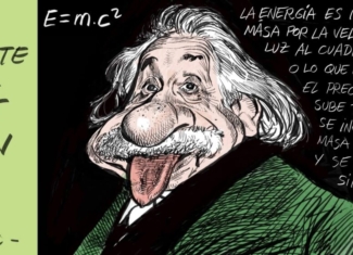 Albert Einstein y la teoría de la subida de la luz