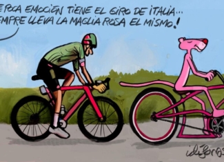 La pantera rosa es más del Giro que del Tour o la Vuelta