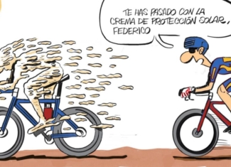¡Para salir en bici en verano úntate bien de crema solar!
