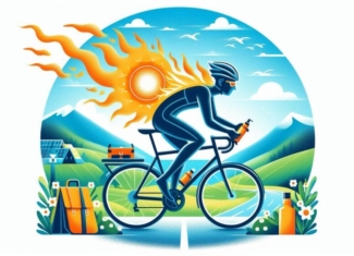 ¡Si eres ciclista no olvides nunca el protector solar!