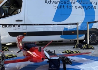 Transporte de material sanitario con drones entre hospitales
