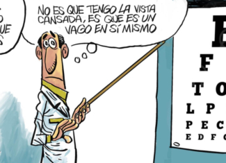 ¡Creo que tengo vista cansada!