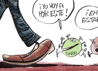 ¡NO PASAR, resfriado, gripe y covid sueltos!