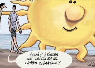 ¡El cambio climático no se puede negar!